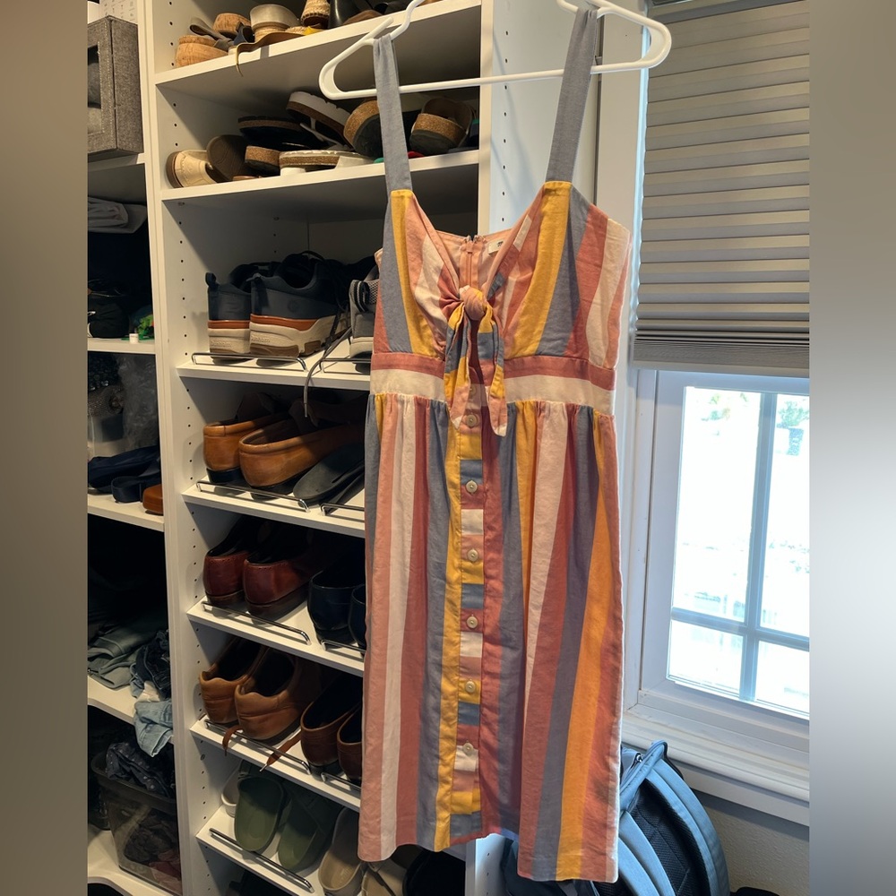 Madewell Candy Stripe Sundress
